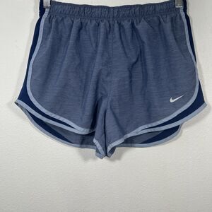 Nike Dri Fit Shorts Womens Large Gray Tempo Running Activewear‎